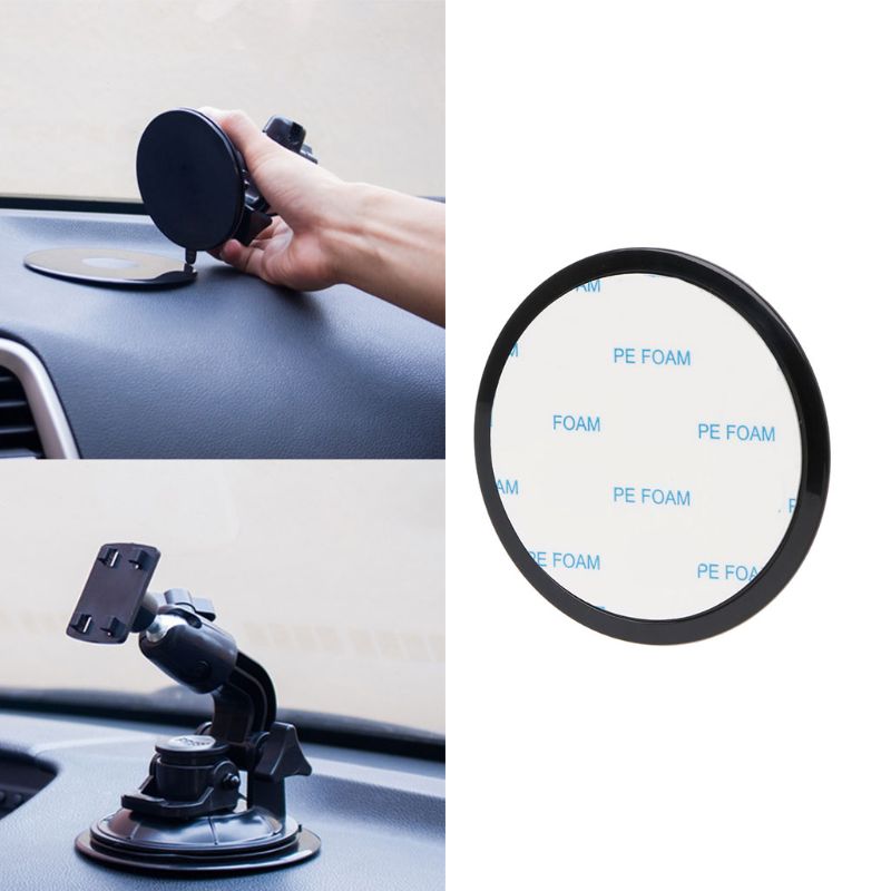 Tablet Accessories Must Have - รถแดชบอร์ดดูดถ้วยฐานแผ่นกาวสำหรับแท็บเล็ตโทรศัพท์ GPS Stand Holder D7YA