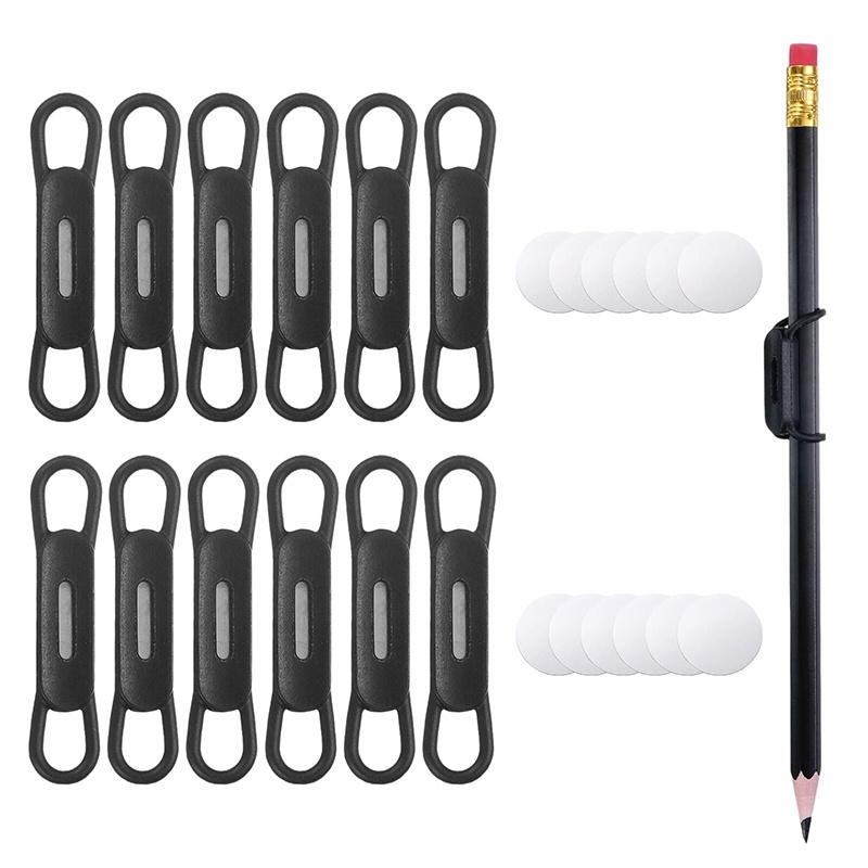 Tablet Accessories Kids - ที่วางปากกาแม่เหล็ก คลิปหนีบปากกาสำหรับแท็บเล็ต อุปกรณ์อเนกประสงค์ ปรับระดับได้ ที่วางปากกาซิลิโคน สำหรับจัดระเบียบอุปกรณ์สำนักงานและโรงเรียน