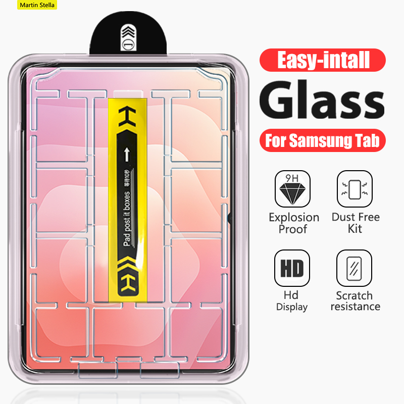 Tablet Accessories Samsung - กระจกนิรภัยป้องกันหน้าจอสำหรับซัมซุงกาแล็กซีแท็บ S10 Fe S9 Plus S11