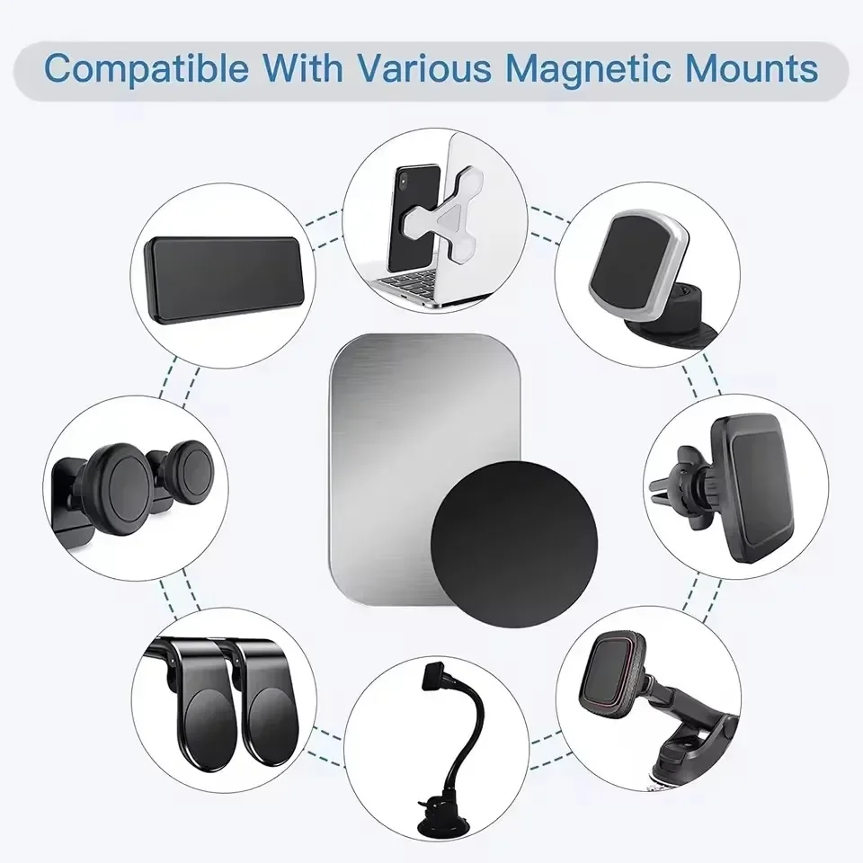 แผ่นแม่เหล็กโลหะสำหรับติดตั้งท - Tablet Accessories For Car บทวิจารณ์และราคา