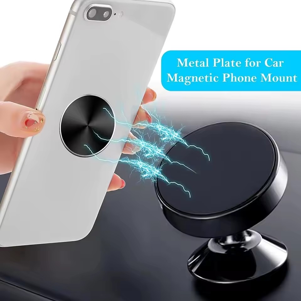 แผ่นโลหะบางสำหรับที่ยึดโทรศัพท - Tablet Accessories For Car บทวิจารณ์และราคา