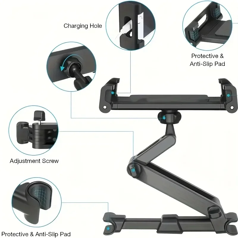 ที่วางโทรศัพท์ในรถยนต์แบบพับได - Tablet Accessories Must Have บทวิจารณ์และราคา